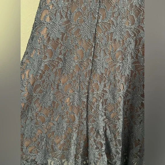 Women’s Lace open back Prom Dress City Studio Size 7 Blue - Picture 5 of 8